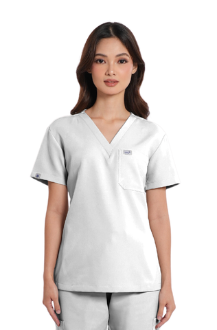 Luxe® V-Neck Women Scrub Top