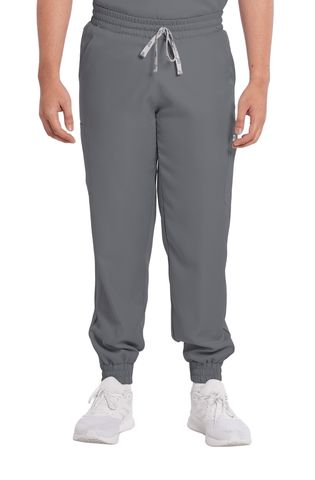 Twill Custom Fit Garterized Jogger Men Scrub Pants