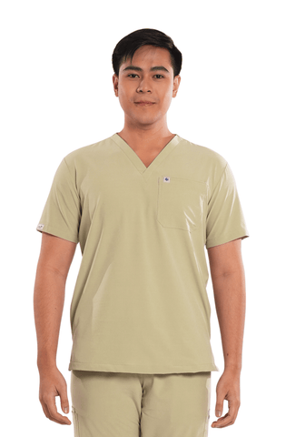 Ultraflex® V-Neck Men Scrub Top