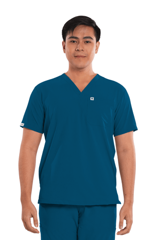Ultraflex® V-Neck Men Scrub Top